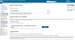 Desktop Screenshot of power-tab.net
